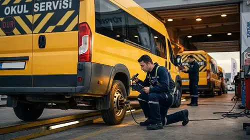 Okul servisi güvenliği için kritik uyarı: Bakım ve takip şart