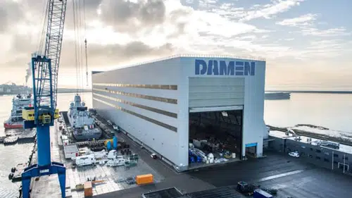 Hollandalı Damen tersanesi, iptal edilen firkateynler için 4,7 milyar avro talep etti