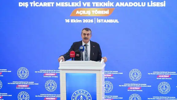 Aydoğan Öztiryaki TİM SAN-DER Dış Ticaret Lisesi açıldı