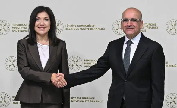 Ekonomide dev buluşma: Almanya Ekonomi Bakanı Katherina Reiche Ankara'da