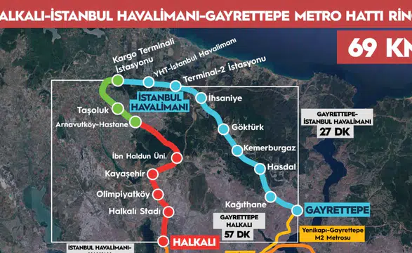 69 kilometrelik dev hat tamamlandı: Halkalı-Havalimanı arası artık 30 dakika