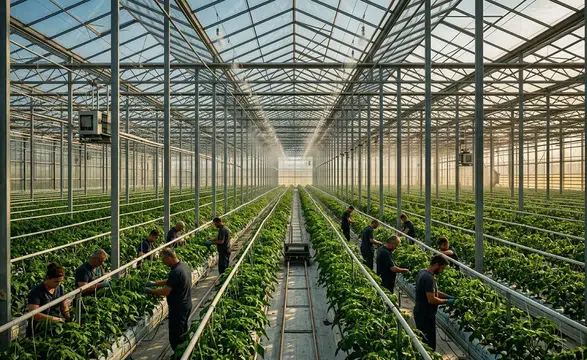 Zonguldaklı iş insanı modern seracılık ile tarıma yöneliyor