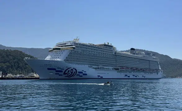 Malta bayraklı Aroya'dan Marmaris'e rekor turist ziyareti