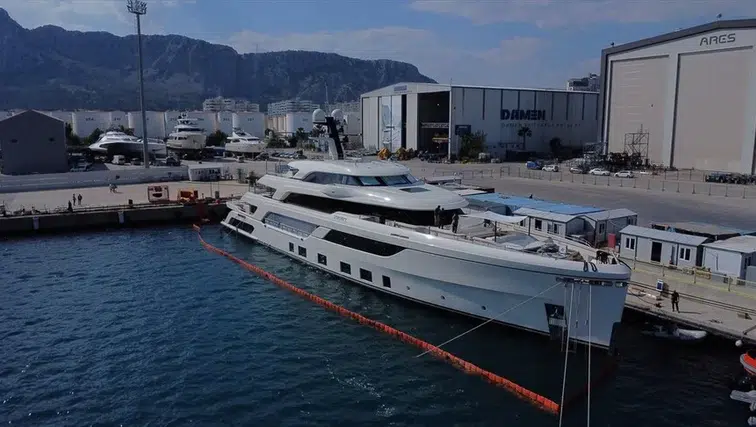 Antalya Serbest Bölge'de 4 ayda 12 teknenin üretimi tamamlandı!