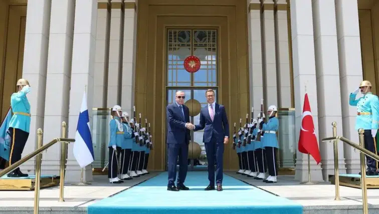 Cumhurbaşkanı Erdoğan Finlandiya ve Kanada liderleriyle görüştü!