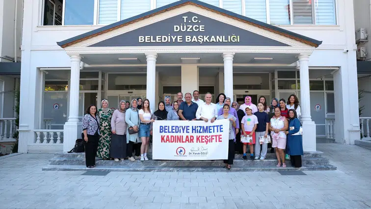 Düzceli kadınlar vizyon yatırımları yerinde inceledi