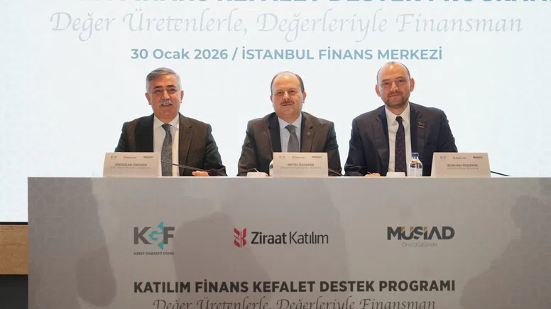 Katılım Finans Kefalet Destek Programı tanıtıldı: Reel sektöre faizsiz finansman desteği