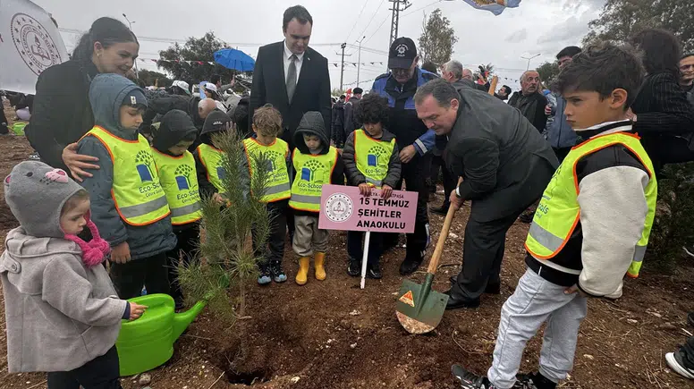 Antalya’da Fidanlar Gelecek İçin Toprakla Buluştu!