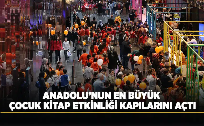Konya’da kültür seferberliği: 2. Çocuk Kitap Günleri coşkusu başladı