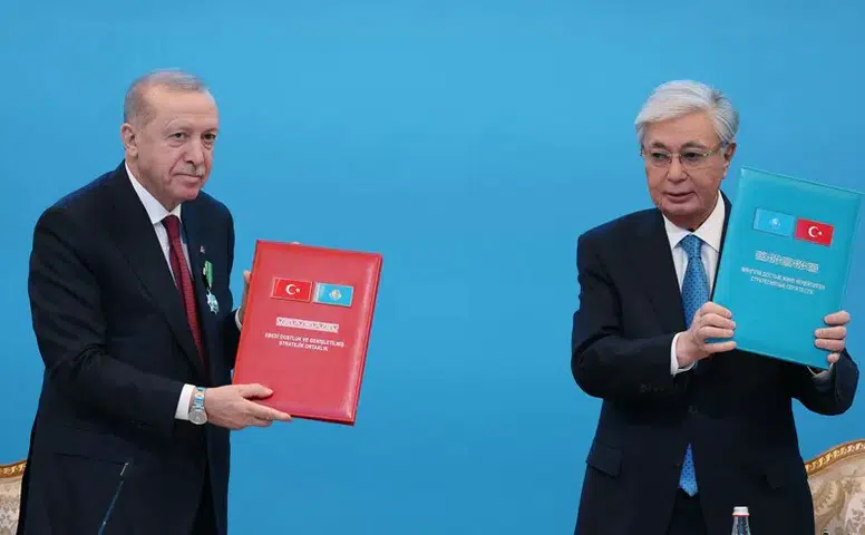 Türkiye ile Kazakistan arasında 13 anlaşma imzalandı!