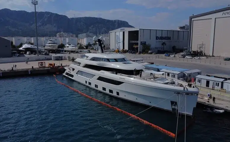 Antalya Serbest Bölge'de 4 ayda 12 teknenin üretimi tamamlandı!