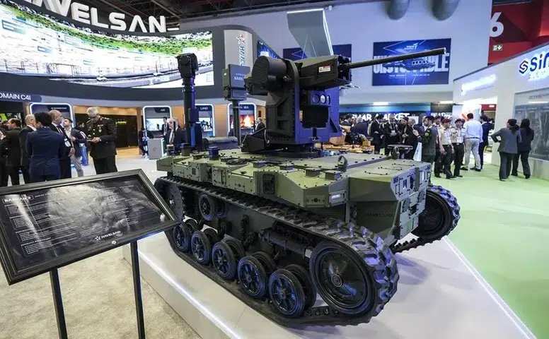 Türk savunma sanayisinin yeni insansız kara aracı 'BARKAN 3', SAHA 2026'da vitrine çıktı!