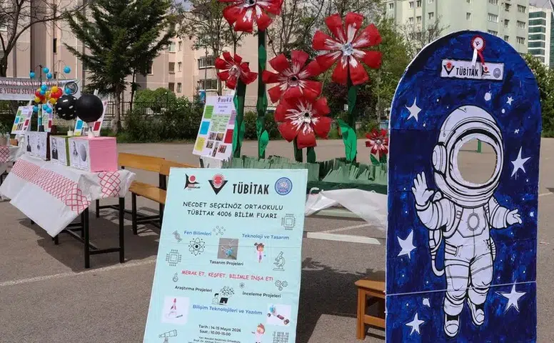 Başkentte TÜBİTAK 4006 Bilim Fuarı açıldı!
