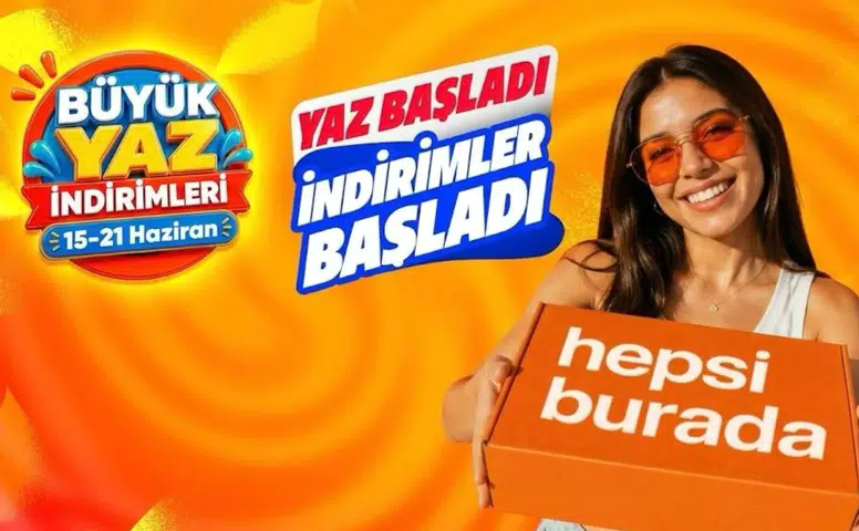 Hepsiburada’dan yaz sezonuna özel fırsatlar