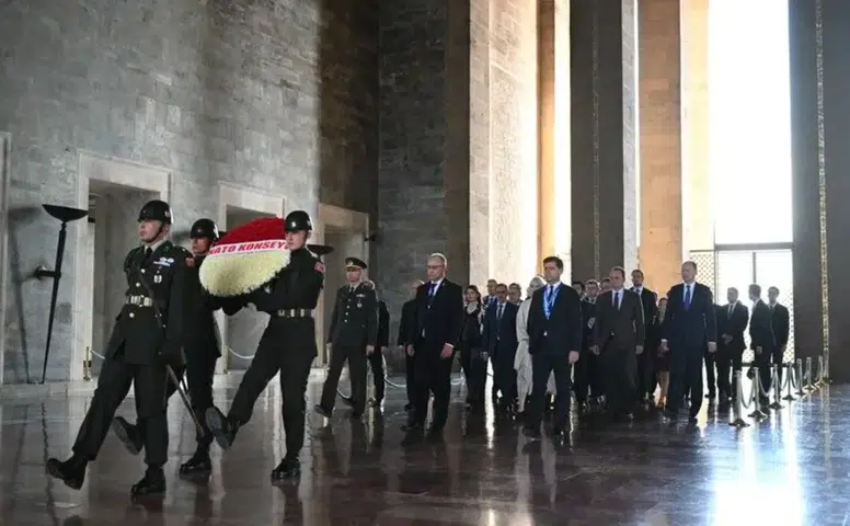 Tarihi Ankara Zirvesi başladı: NATO kurmaylarının ilk durağı Anıtkabir oldu
