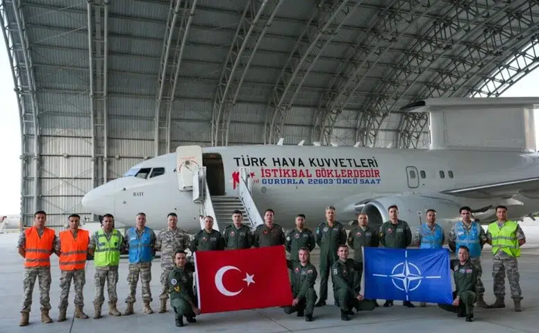 400 kilometrelik çember: Türk HİK uçakları NATO için havalandı!