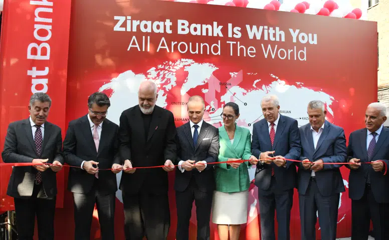 Küresel finans devinden Balkan hamlesi: Ziraat Bankası Tiran'da hizmete başladı