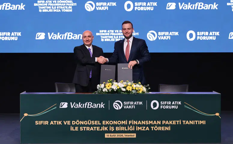 VakıfBank ve Sıfır Atık Vakfı’ndan 10 Milyar TL’lik stratejik finansman hamlesi