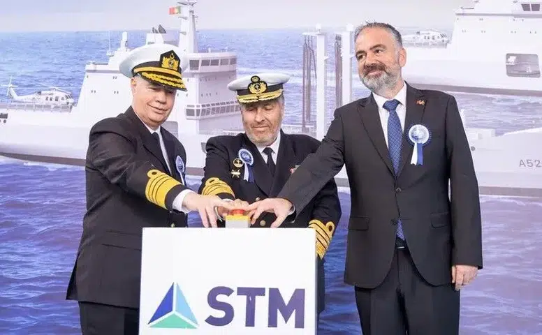 Portekiz projesinde ikinci askeri geminin inşası başladı