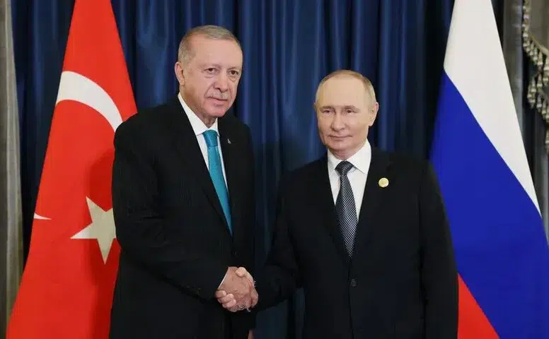 Cumhurbaşkanı Erdoğan, Rusya Lideri Putin İle telefonda görüştü