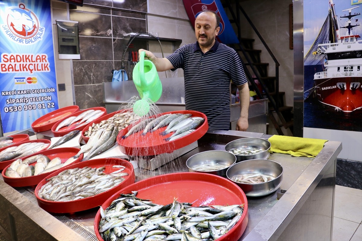 Trabzon'da son günlerde balıkçı tezgahlarında yaşanan bolluk esnafın yüzünü güldürdü. Balıkçı...