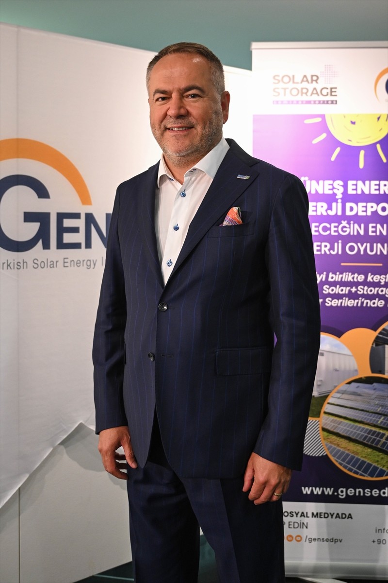 Güneş Enerjisi ve Depolama Sanayicileri Derneği (GENSED) Başkanı Halil Demirdağ, AA muhabirine...