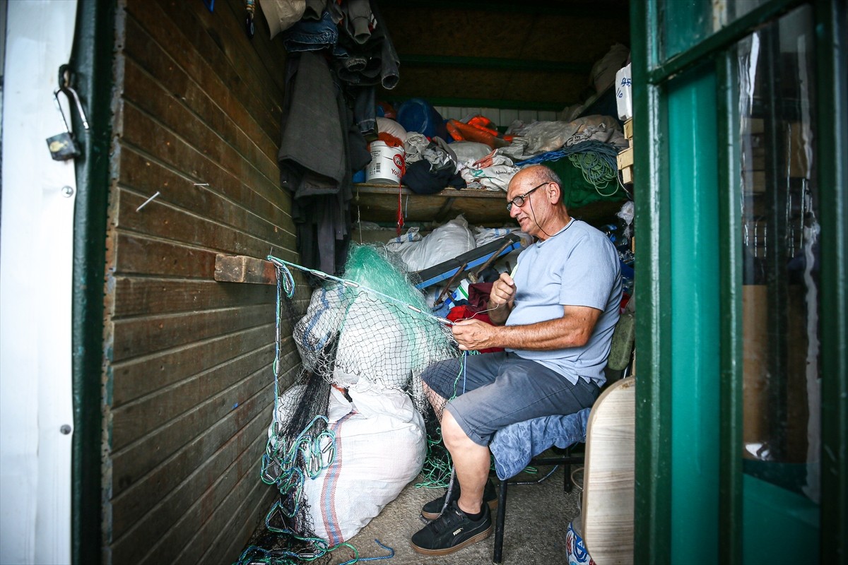 Güney Marmara ve Kuzey Ege'deki balıkçılar, denizlerde 1 Eylül'de sona erecek av yasağı öncesi...
