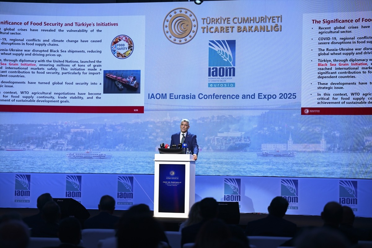 Ticaret Bakanı Ömer Bolat, Uluslararası Un Sanayicileri ve Hububatçılar Birliği (IAOM) Avrasya...