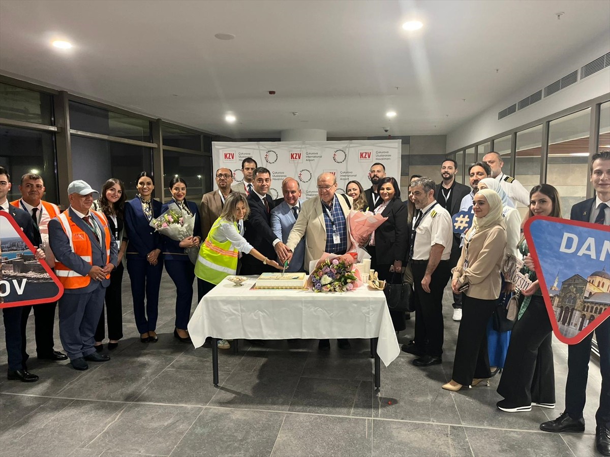 Çukurova Uluslararası Havalimanı ile Suriye'nin başkenti Şam arasında direkt uçuş seferleri...