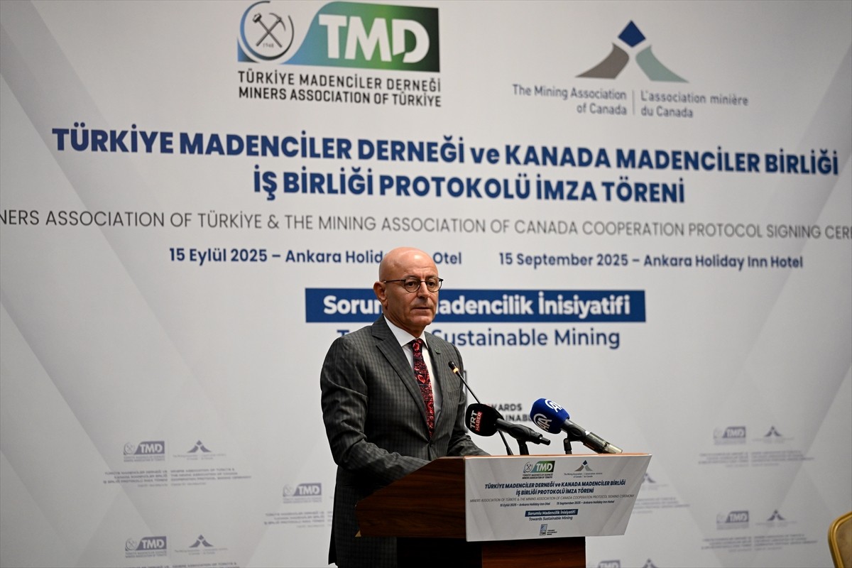 Türkiye Madenciler Derneği (TMD) ile Kanada Madenciler Birliği (MAC) arasında, Türk madencilik...