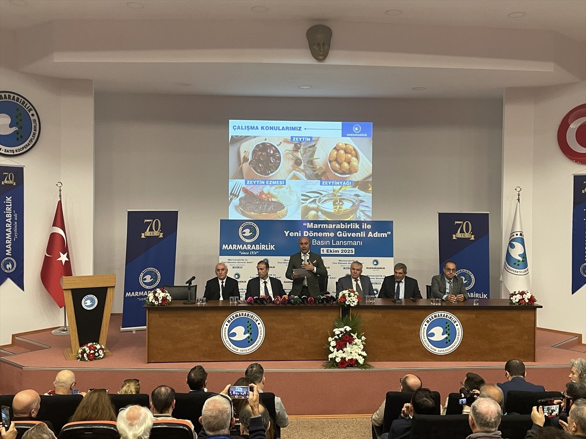 Marmara Zeytin Tarım Satış Kooperatifleri Birliği (Marmarabirlik) Yönetim Kurulu Başkanı Ali...