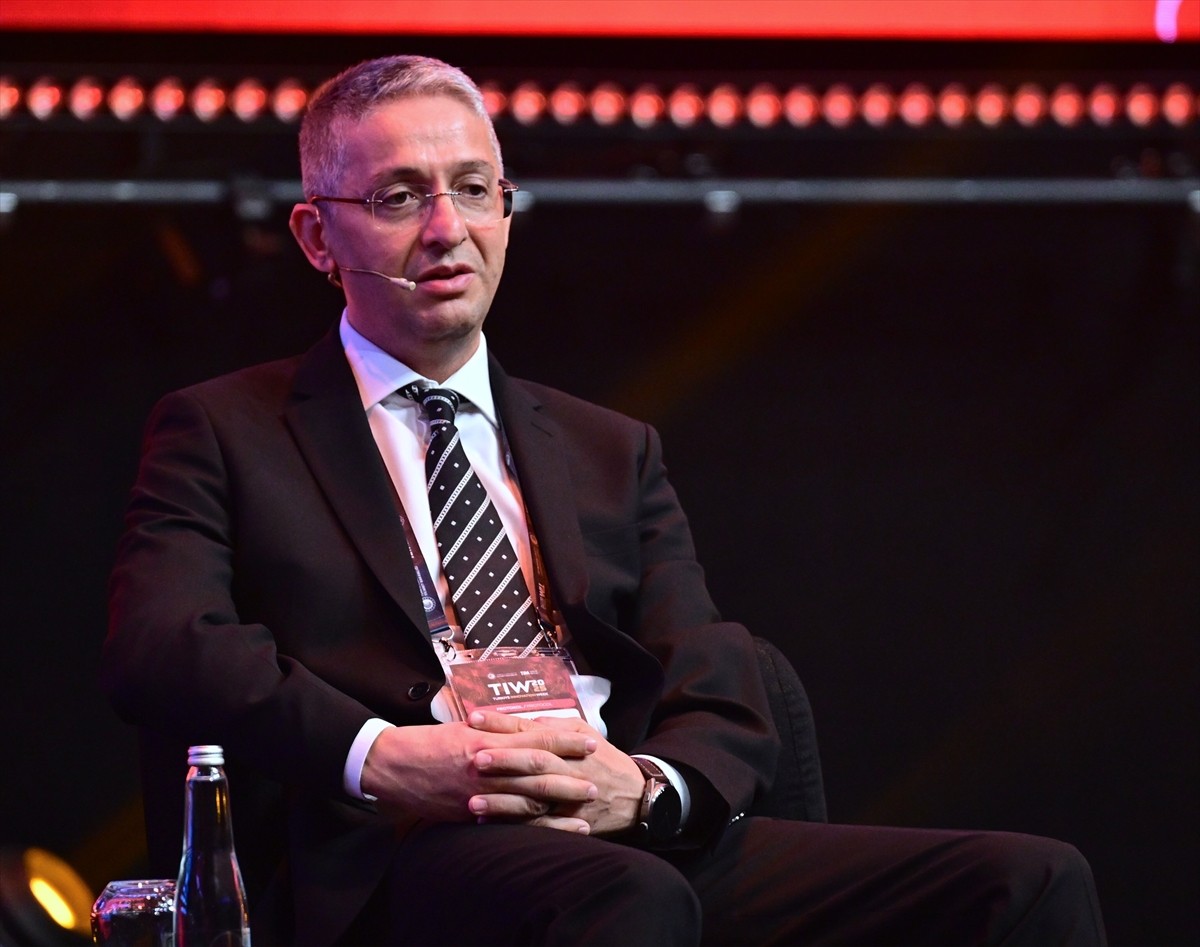 Anadolu Ajansı’nın (AA) global iletişim ortağı olduğu Haliç Kongre Merkezi’nde, Türkiye...