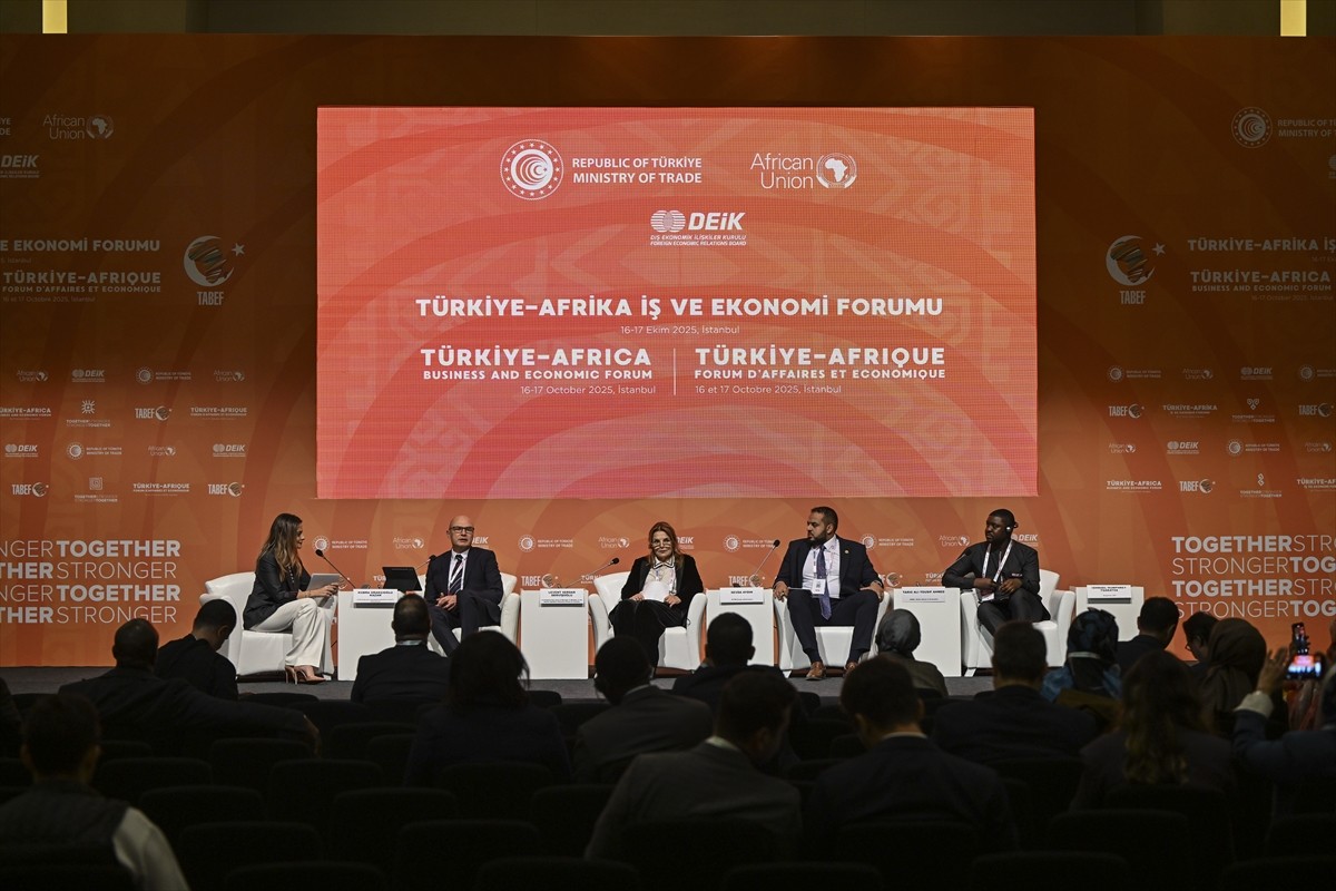 Anadolu Ajansının (AA) Global İletişim Ortağı olduğu Türkiye-Afrika İş ve Ekonomi Forumu'nda...