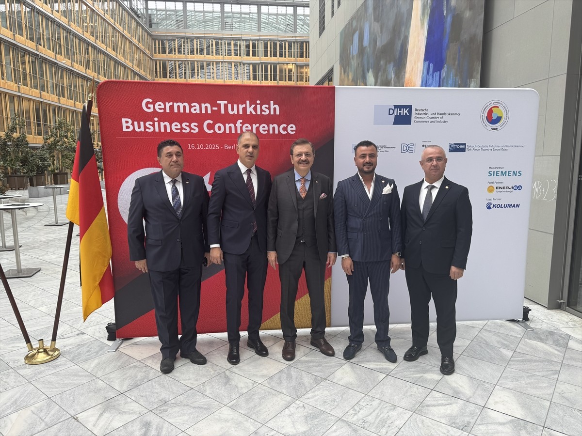 Türkiye Odalar ve Borsalar Birliği (TOBB) Başkanı Rifat Hisarcıklıoğlu, Almanya'nın başkenti...