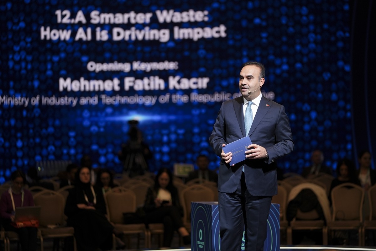 Sanayi ve Teknoloji Bakanı Mehmet Fatih Kacır, Sıfır Atık Vakfı tarafından Çevre, Şehircilik ve...