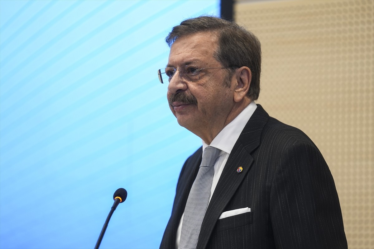 Azerbaycan Yatırım Fırsatları Toplantısı Türkiye Odalar ve Borsalar Birliği (TOBB) binasında...