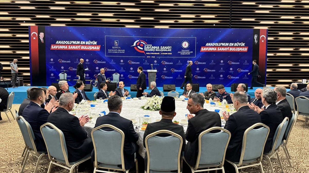 Cumhurbaşkanlığı Savunma Sanayii Başkanlığının desteğiyle TÜYAP Konya Fuar Merkezi'nde düzenlenen...