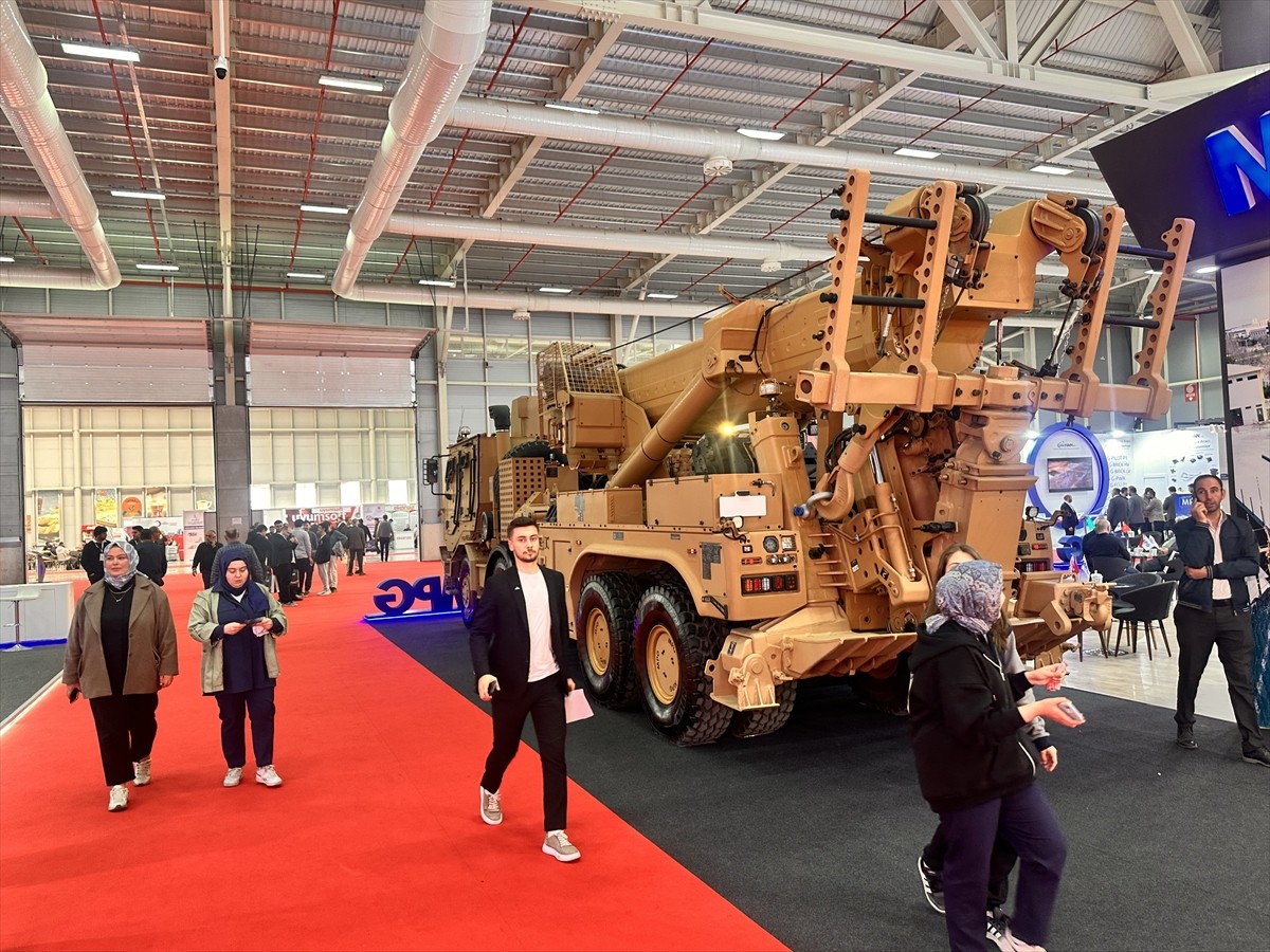 Cumhurbaşkanlığı Savunma Sanayii Başkanlığının desteğiyle TÜYAP Konya Fuar Merkezi'nde düzenlenen...