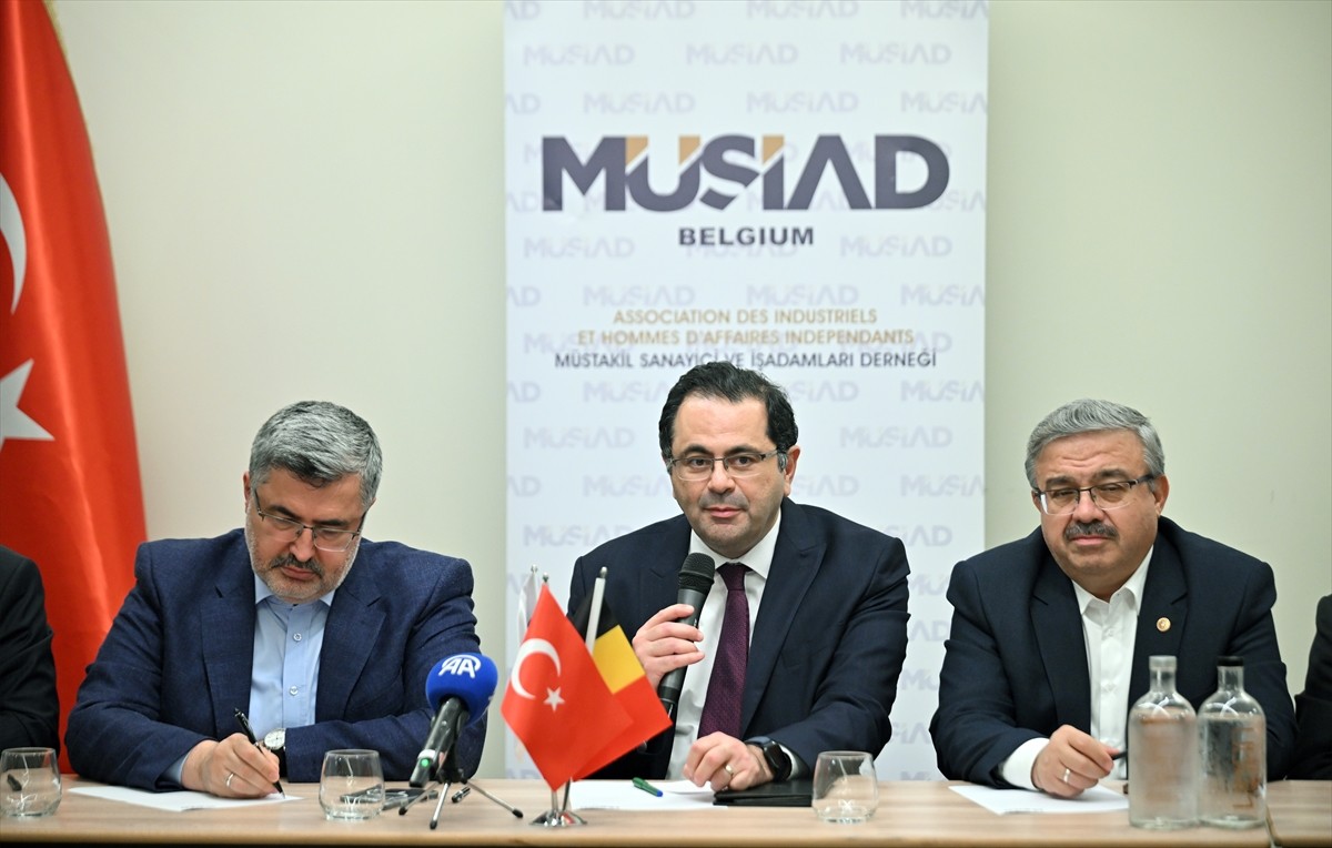 Müstakil Sanayici ve İş Adamları Derneği (MÜSİAD) Belçika’nın başkenti Brüksel’de ‘’İş Adamları...