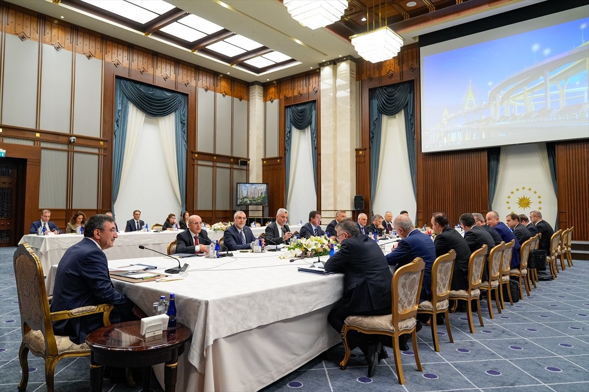 Ekonomi Koordinasyon Kurulu (EKK), Cumhurbaşkanı Yardımcısı Cevdet Yılmaz başkanlığında toplandı....