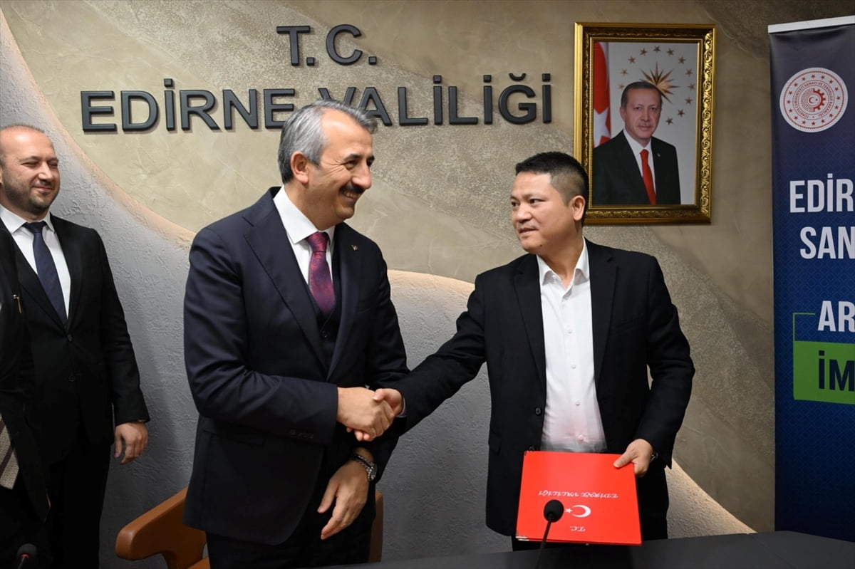 Edirne’de yeşil ve yenilikçi hedefle oluşturulan Organize Sanayi Bölgesinde (OSB), Çinli bir...