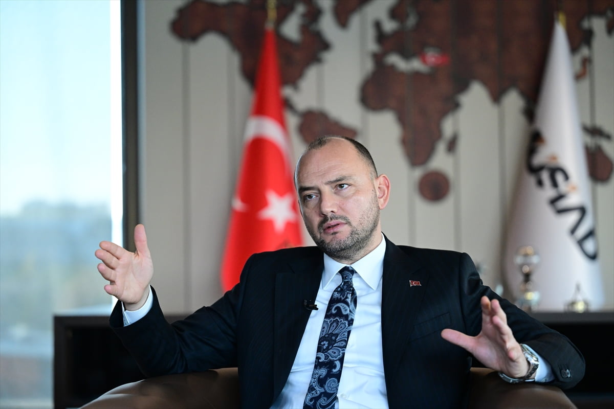 Müstakil Sanayici ve İşadamları Derneği (MÜSİAD) Genel Başkanı Burhan Özdemir, AA muhabirine...