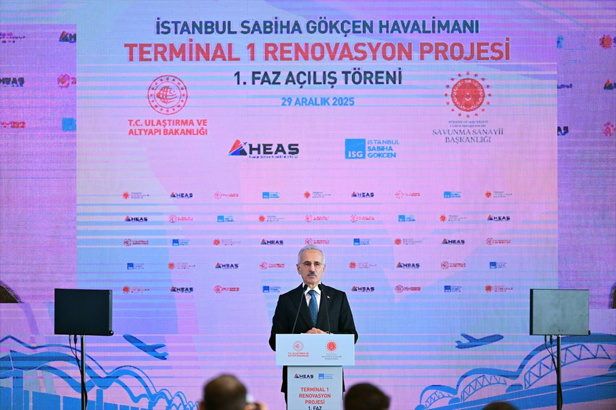 Sabiha Gökçen Havalimanı Terminal 1 Renovasyon Projesi 1. Faz Açılış Töreni, Ulaştırma ve Altyapı...