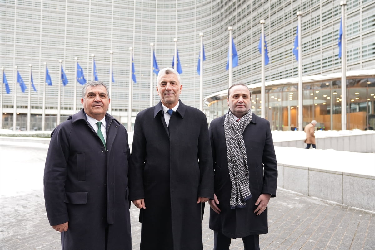 Ticaret Bakanı Ömer Bolat, Brüksel temasları kapsamında AB Komisyonunun ticaretten sorumlu...