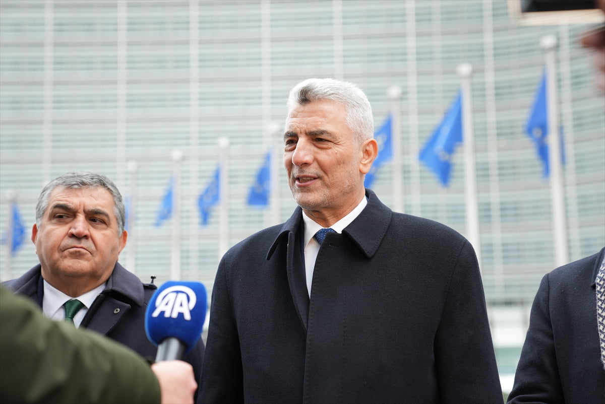 Ticaret Bakanı Ömer Bolat, Brüksel temasları kapsamında AB Komisyonunun ticaretten sorumlu...