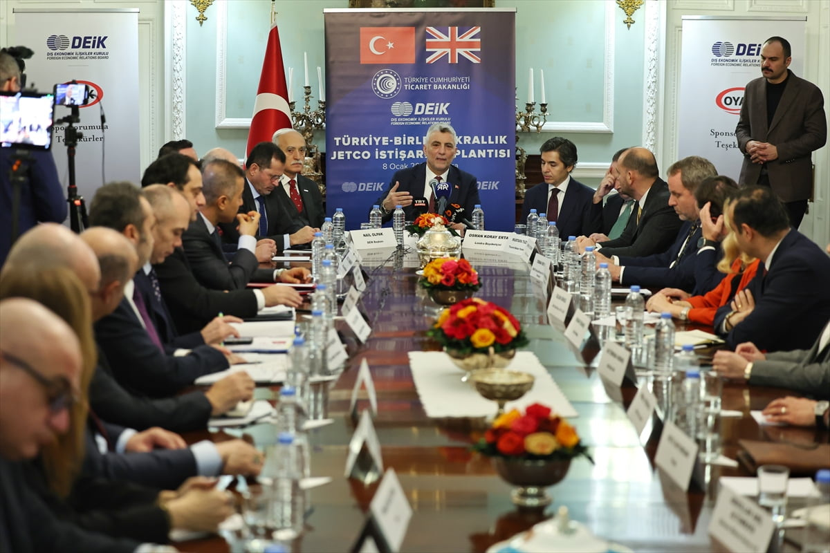Ticaret Bakanı Ömer Bolat, Türkiye ve İngiltere Ekonomik ve Ticaret Ortak Komitesi (JETCO) 8....
