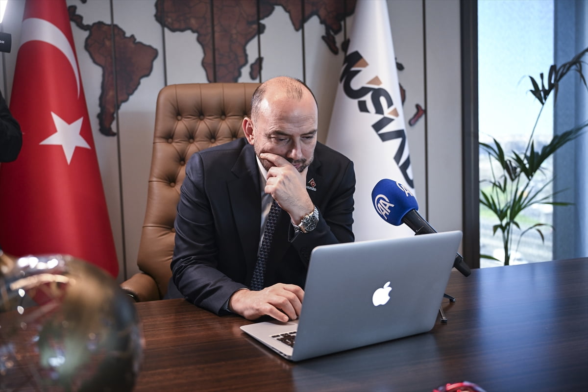 Müstakil Sanayici ve İşadamları Derneği (MÜSİAD) Genel Başkanı Burhan Özdemir, Anadolu Ajansının...