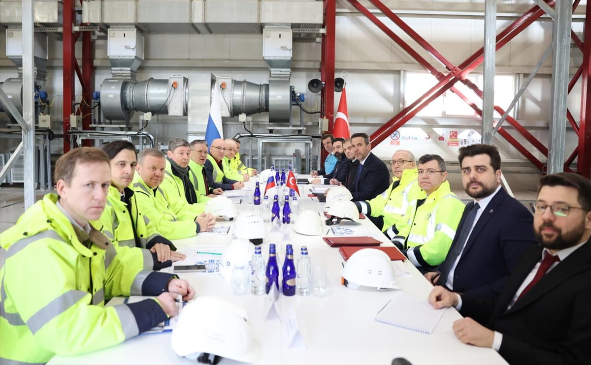 Enerji ve Tabii Kaynaklar Bakanı Alparslan Bayraktar, Akkuyu Nükleer Güç Santrali'nin (NGS) ilk...