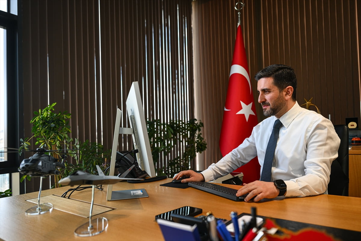 Ankara Uzay ve Havacılık İhtisas Organize Sanayi Bölgesi (OSB) Müdürü Mehmet Nihat Yapıcı, Anadolu...