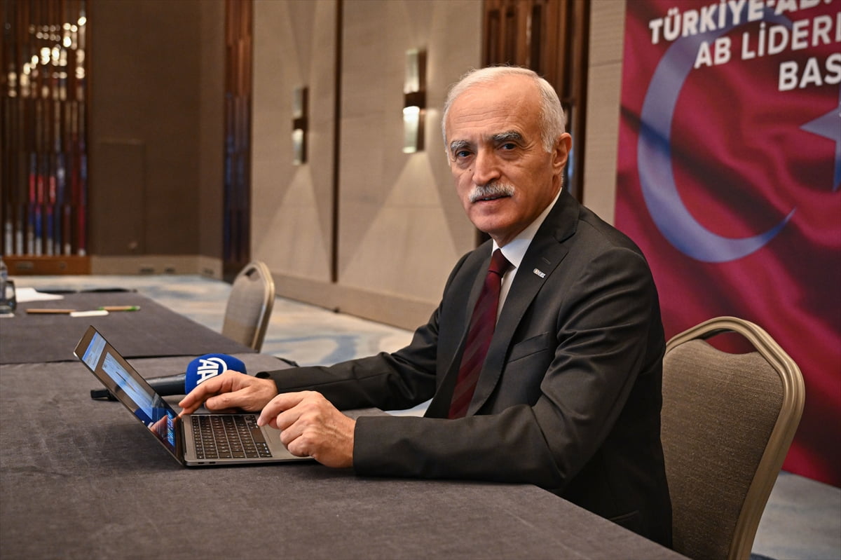 Dış Ekonomik İlişkiler Kurulu (DEİK) Başkanı Nail Olpak, Anadolu Ajansının (AA) gözünden 2025'e...